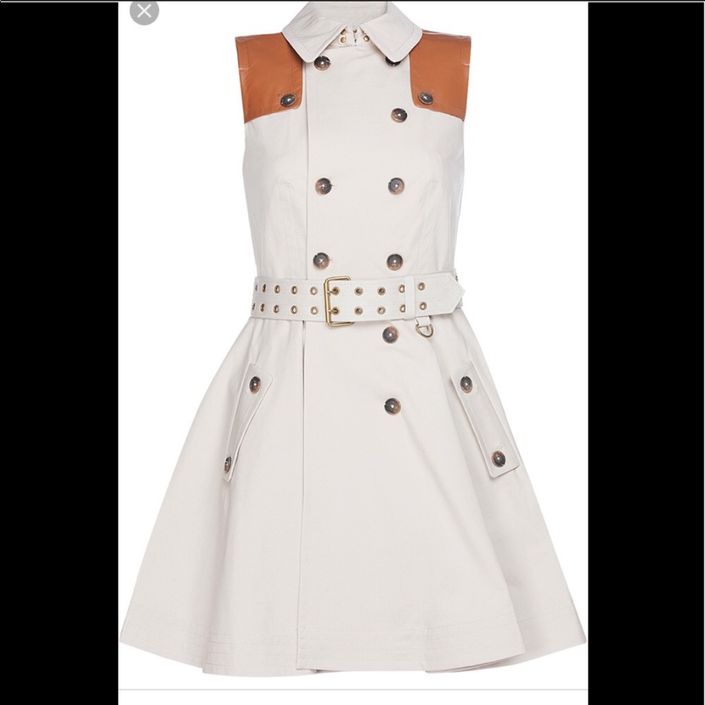 Rachel Zoe Trench Dress Brand New